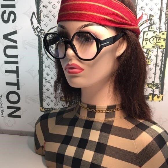 New Authentic Tom Ford TF5976-B 001 Black Eyeglasses - Picture 1 of 12